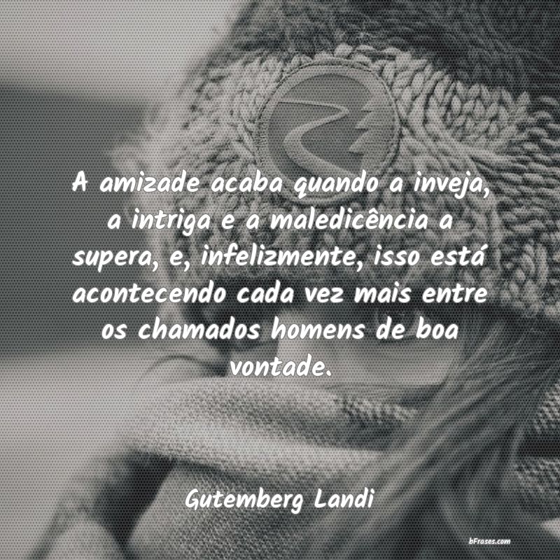 Frases de Gutemberg Landi