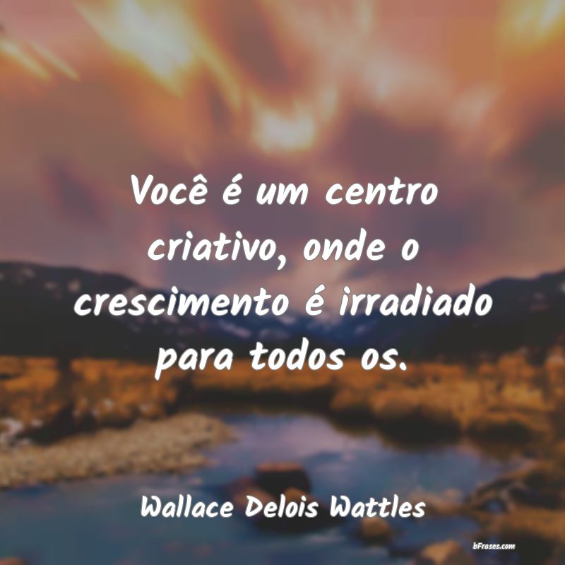 Frases de Wallace Delois Wattles