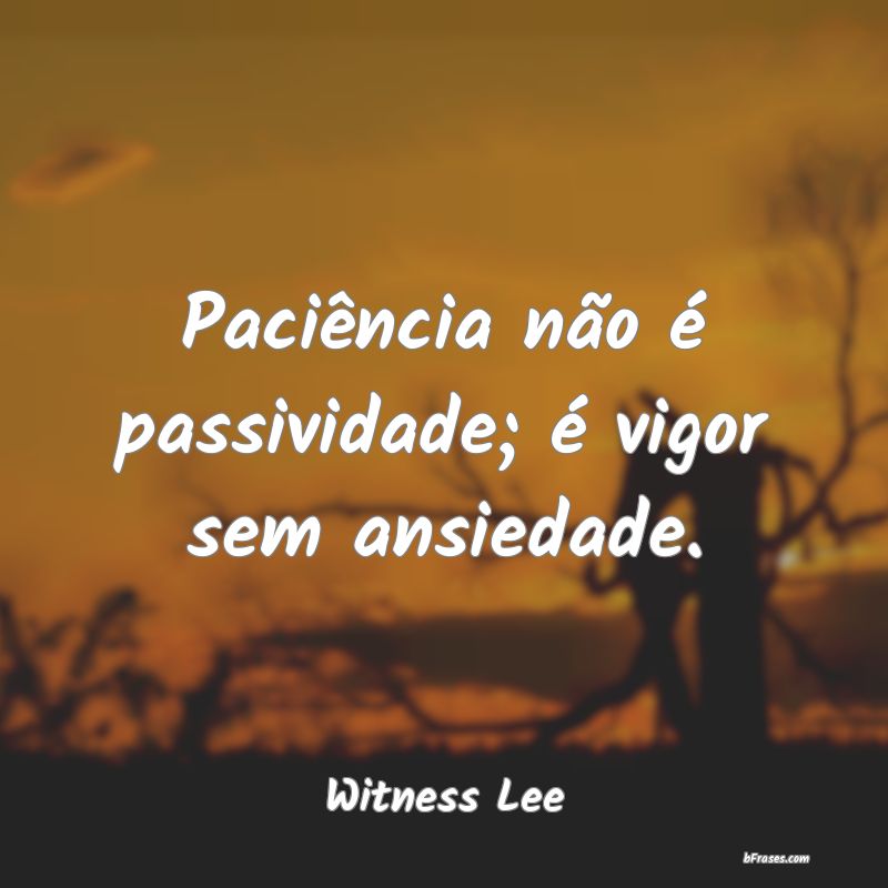 Frases de Witness Lee