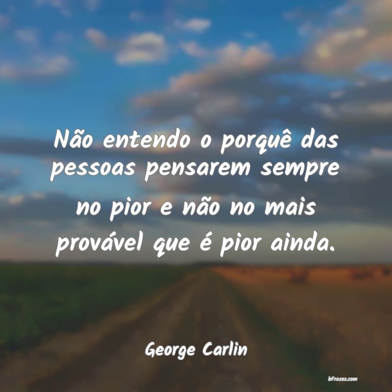 Frases de George Carlin