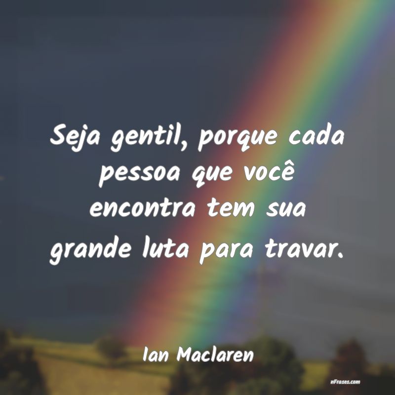 Frases de Ian Maclaren