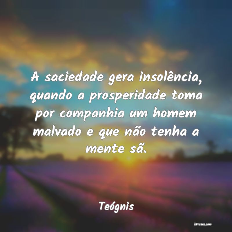 Frases de Teógnis