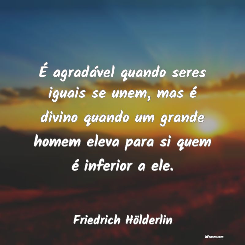 Frases de Friedrich Hölderlin