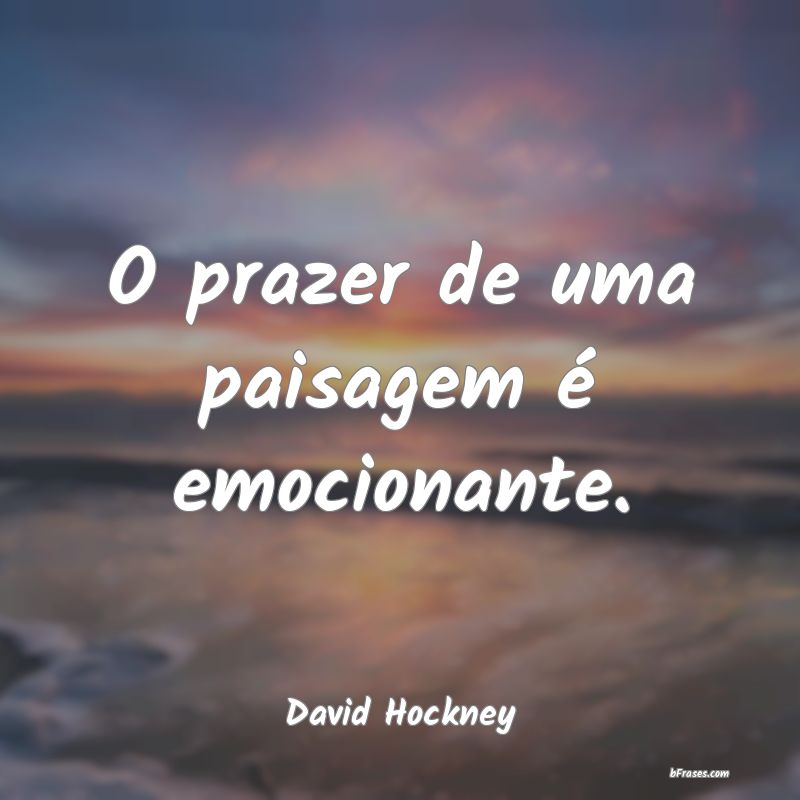 Frases de David Hockney