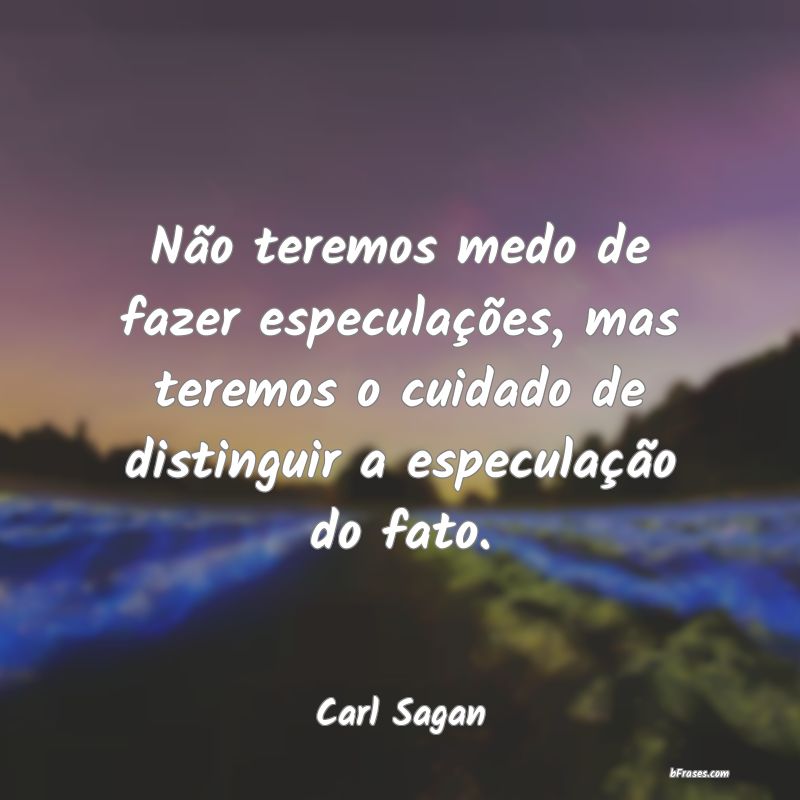 Frases de Carl Sagan