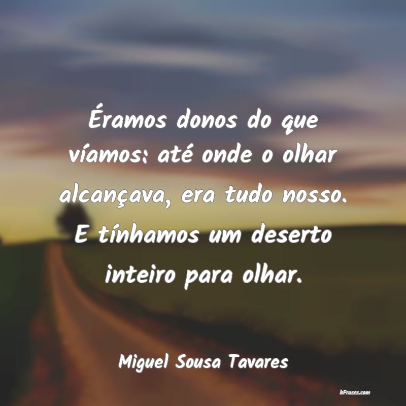 Frases de Miguel Sousa Tavares
