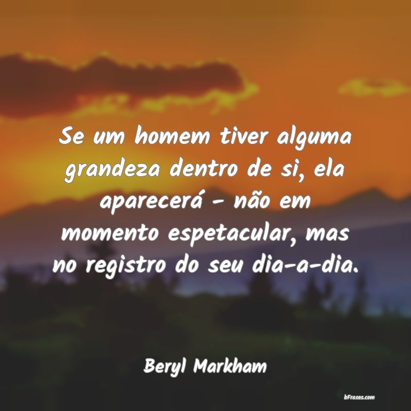 Frases de Beryl Markham