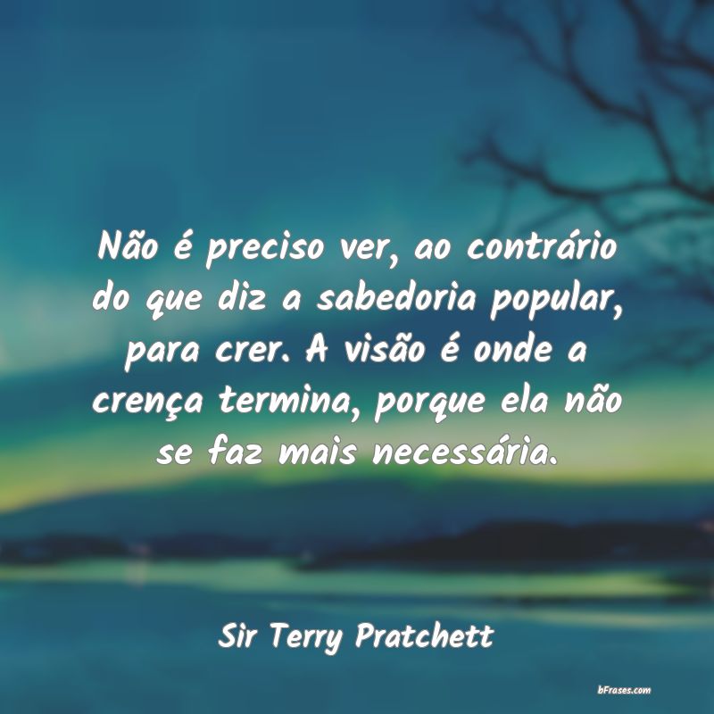 Frases de Sir Terry Pratchett