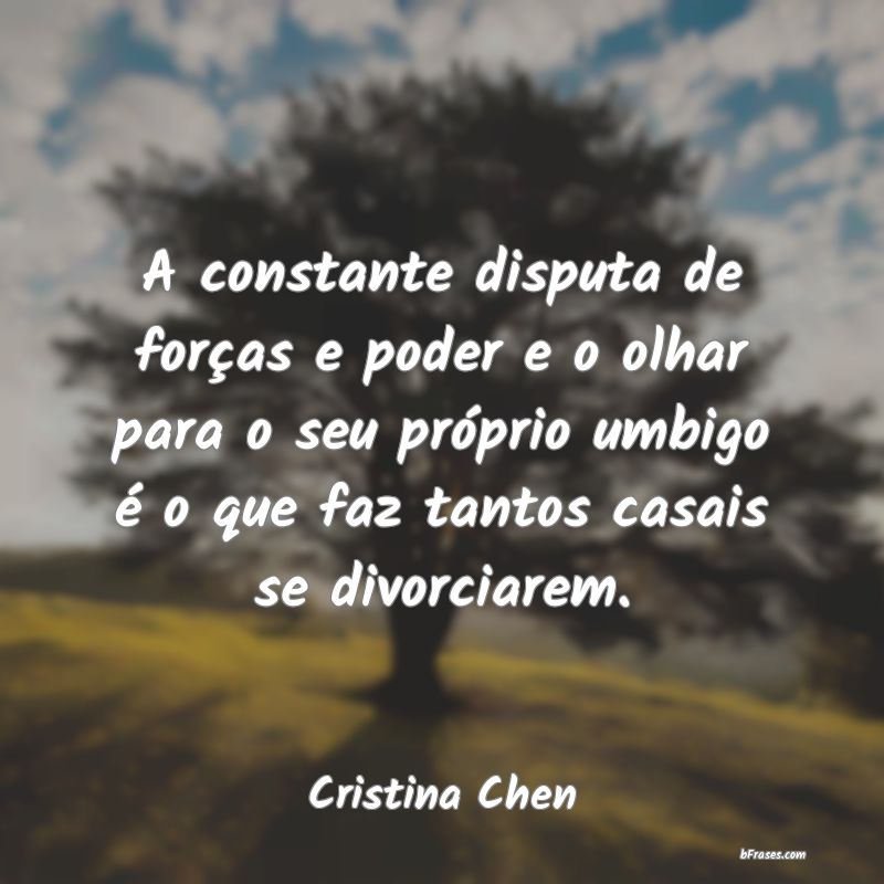 Frases de Cristina Chen