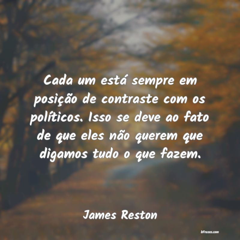 Frases de James Reston