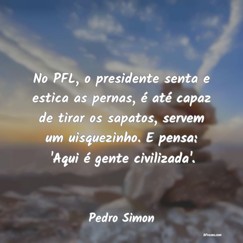 Frases de Pedro Simon