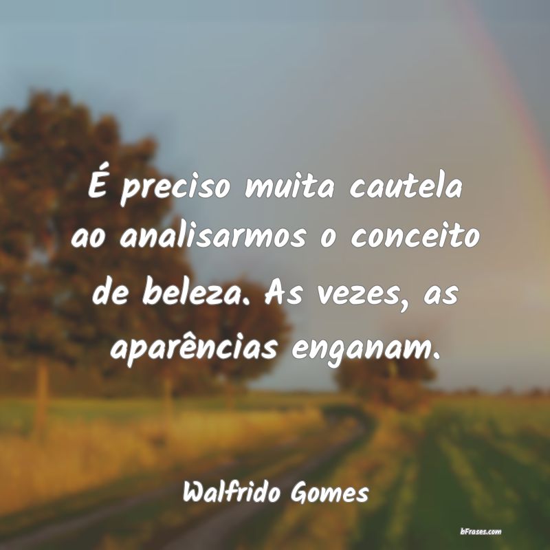 Frases de Walfrido Gomes