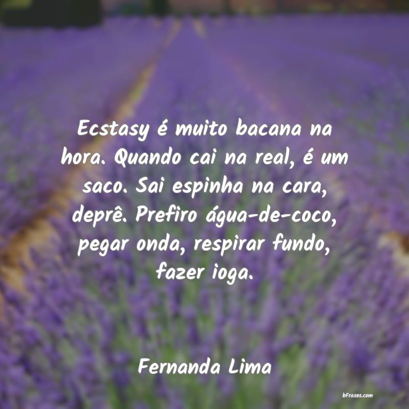 Frases de Fernanda Lima