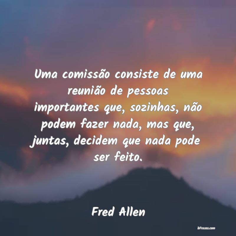 Frases de Fred Allen