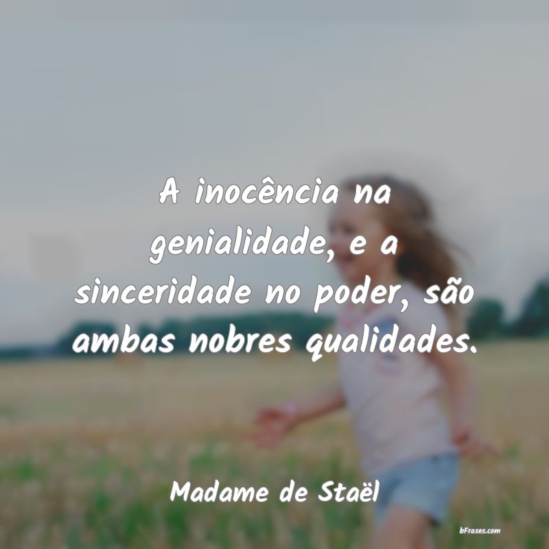 Frases de Madame de Staël