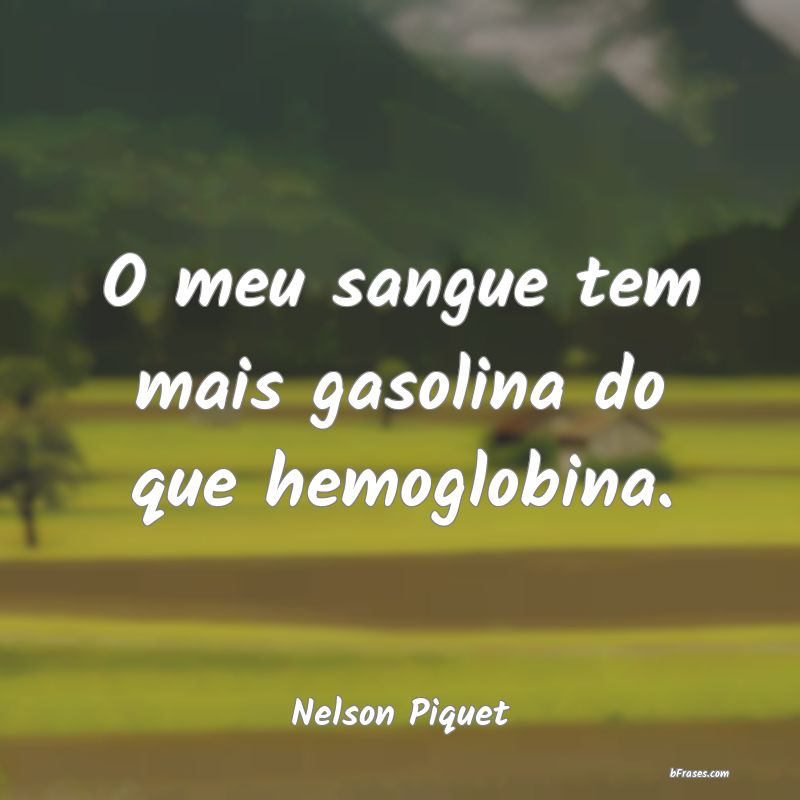 Frases de Nelson Piquet