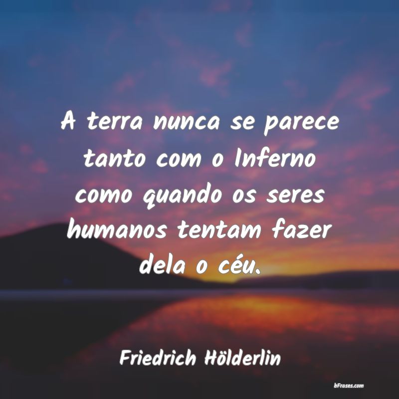 Frases de Friedrich Hölderlin