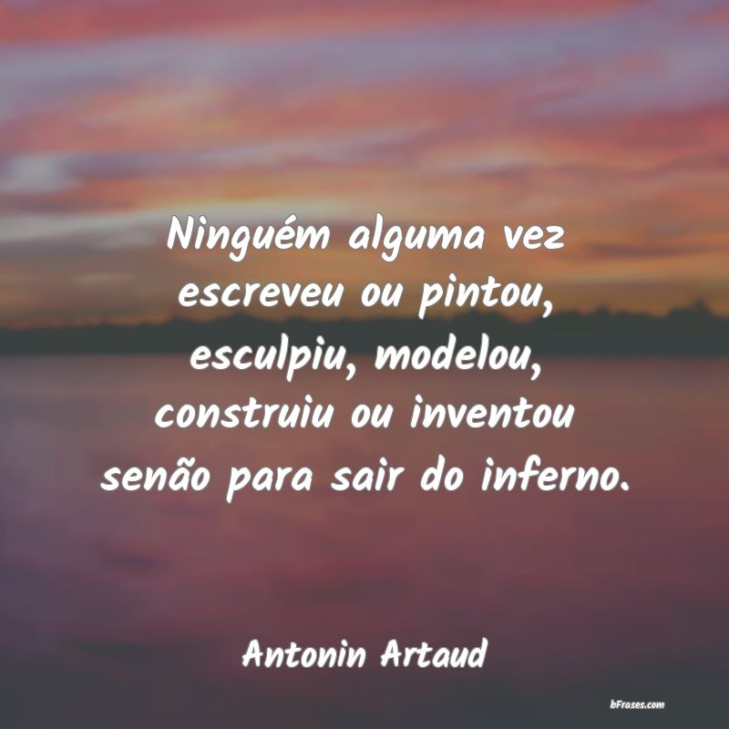 Frases de Antonin Artaud