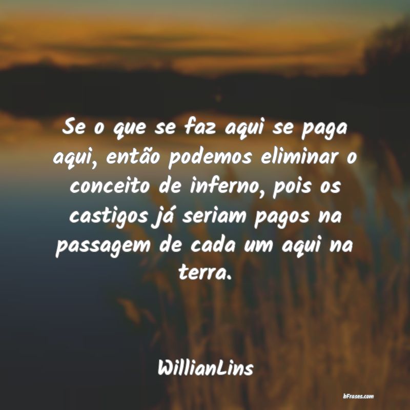 Frases de WillianLins