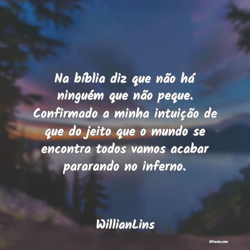 Frases de WillianLins
