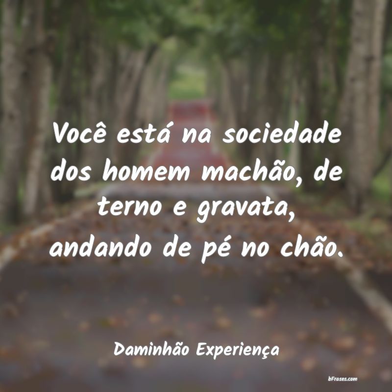 Frases de Daminhão Experiença