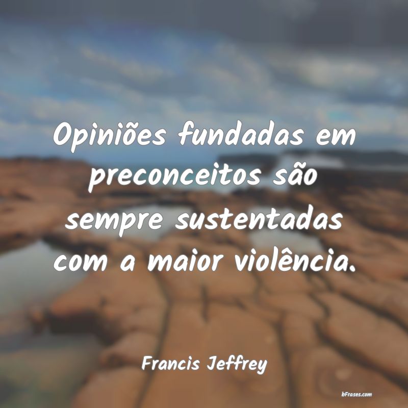 Frases de Francis Jeffrey