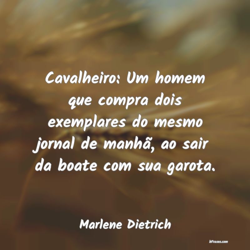 Frases de Marlene Dietrich