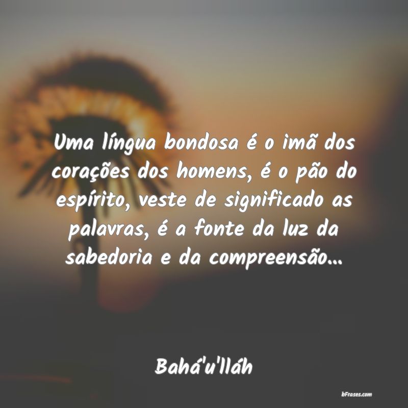 Frases de Bahá'u'lláh