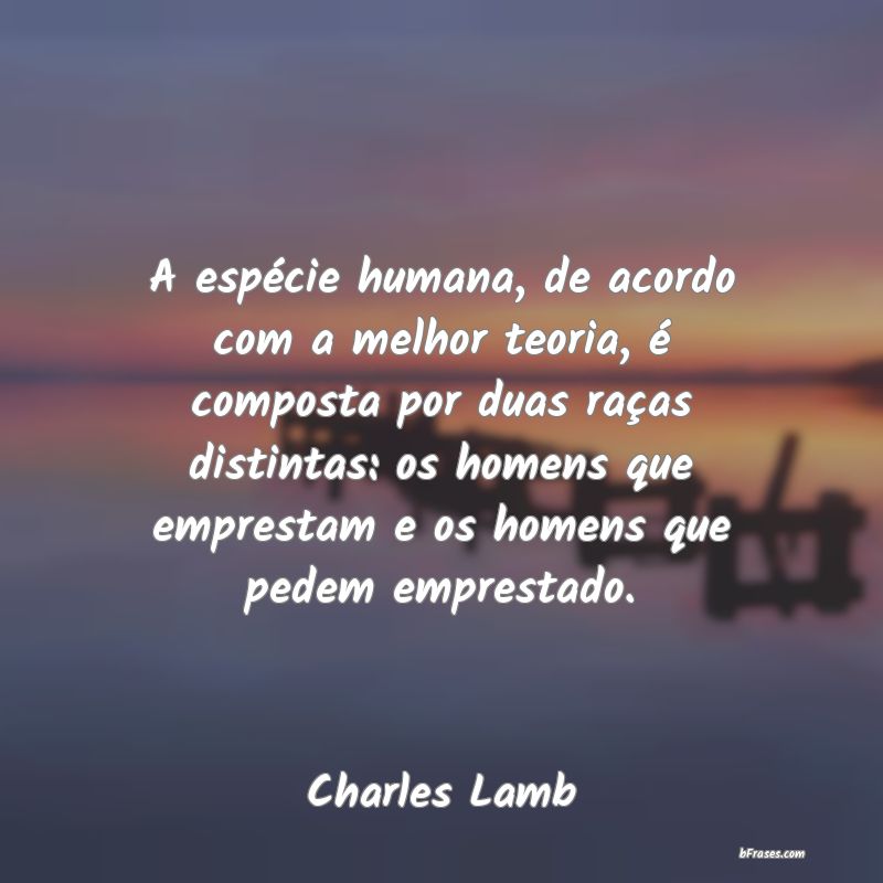 Frases de Charles Lamb