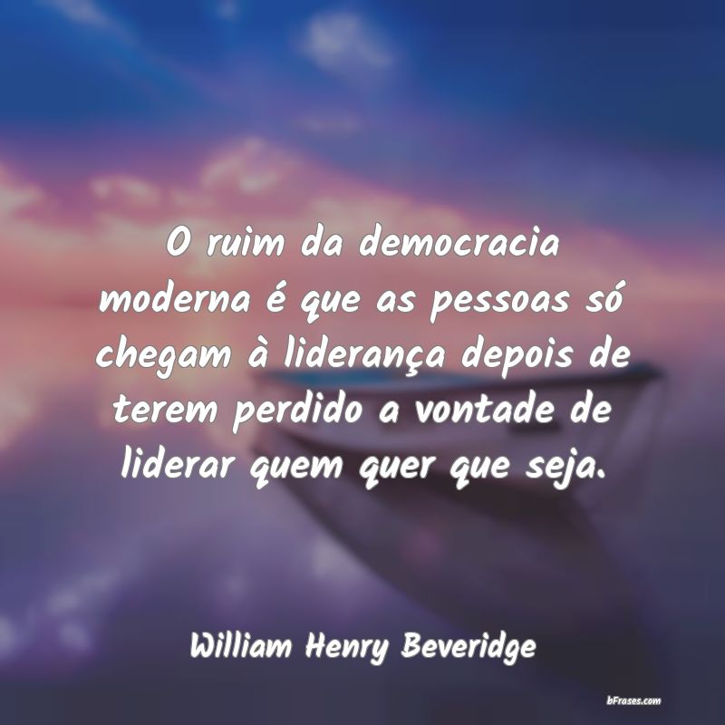 Frases de William Henry Beveridge