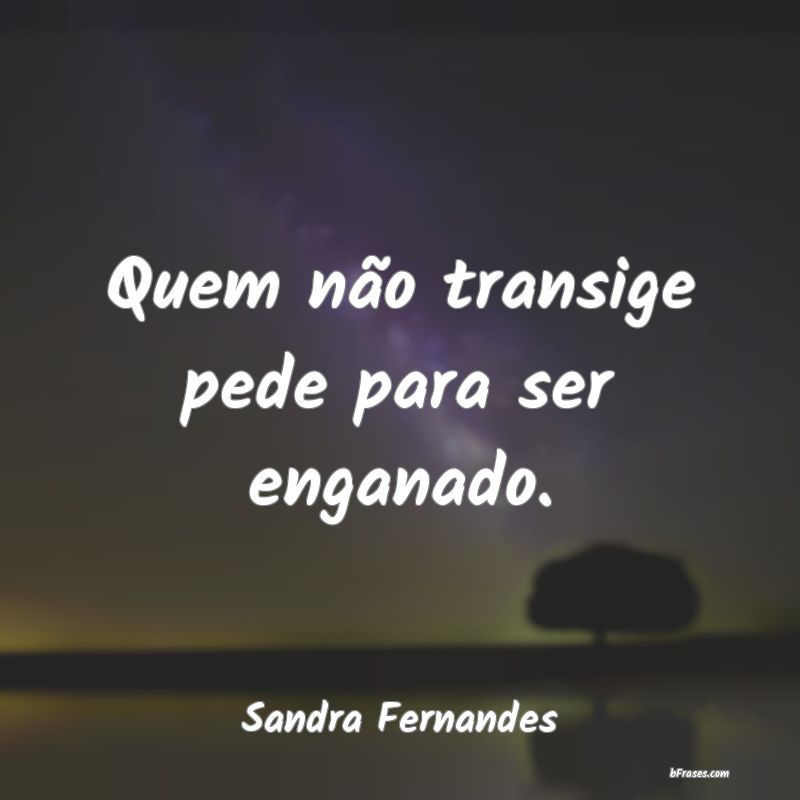 Frases de Sandra Fernandes