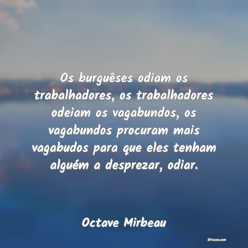 Frases de Octave Mirbeau