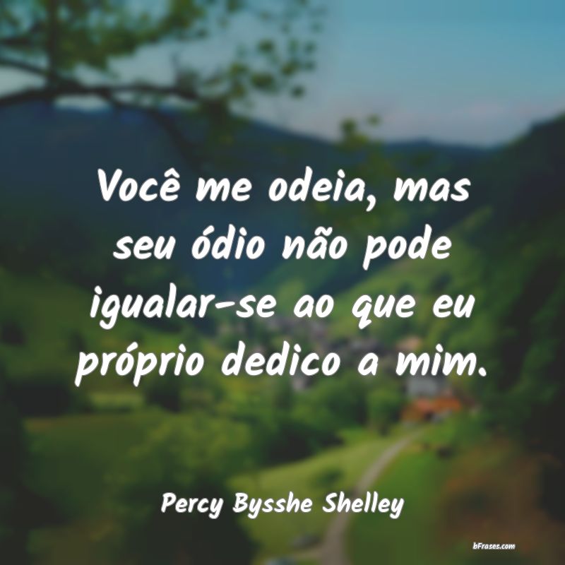 Frases de Percy Bysshe Shelley