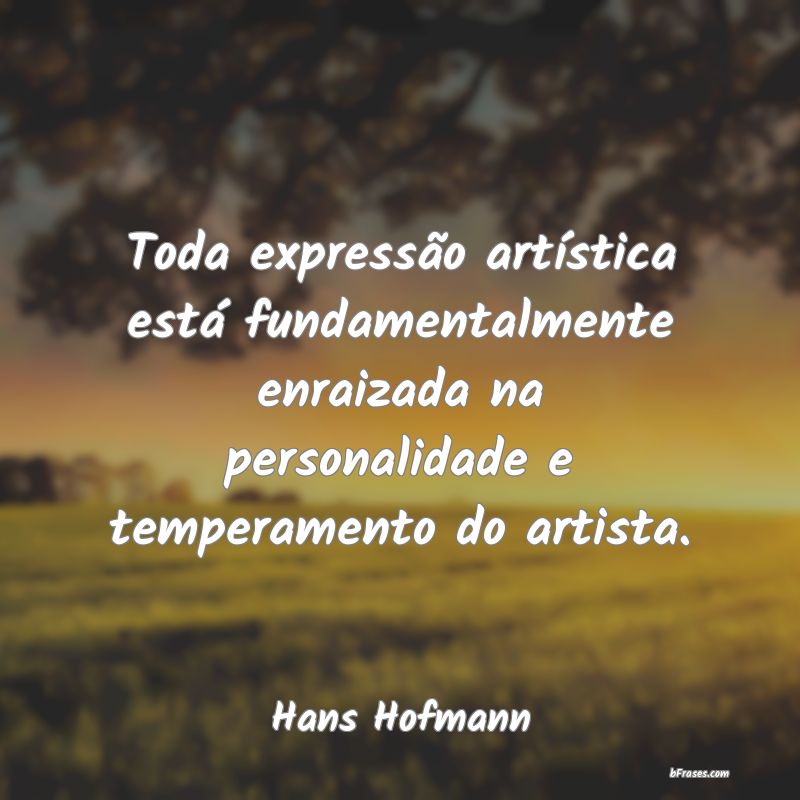 A habilidade de simplificar significa Hans Hofmann - Pensador