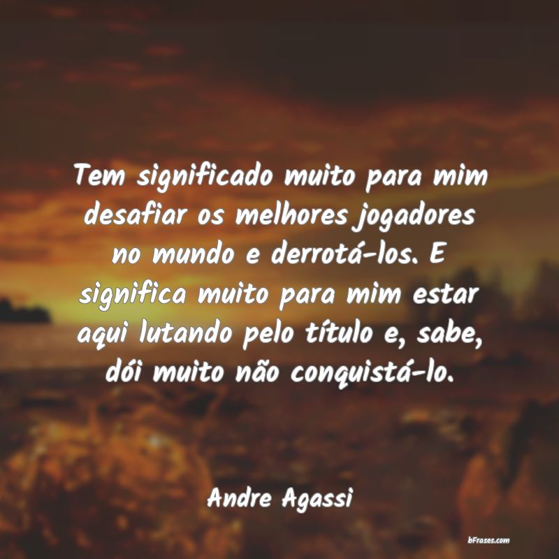 Frases de Andre Agassi