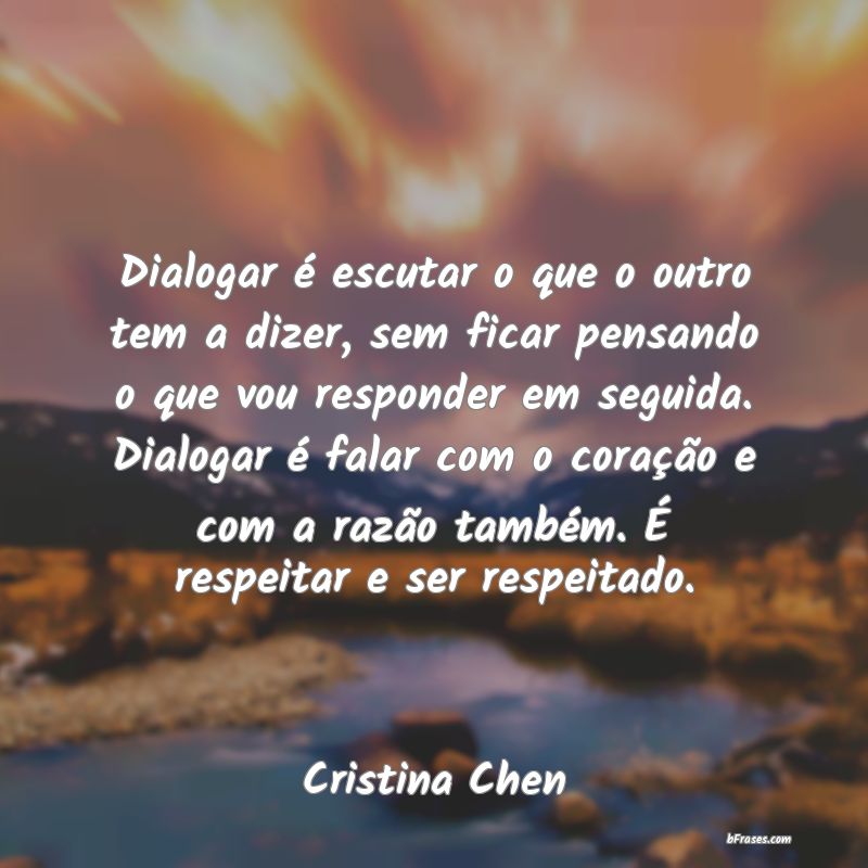 Frases de Cristina Chen