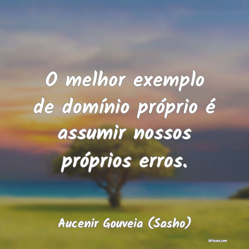 Frases de Aucenir Gouveia (Sasho)