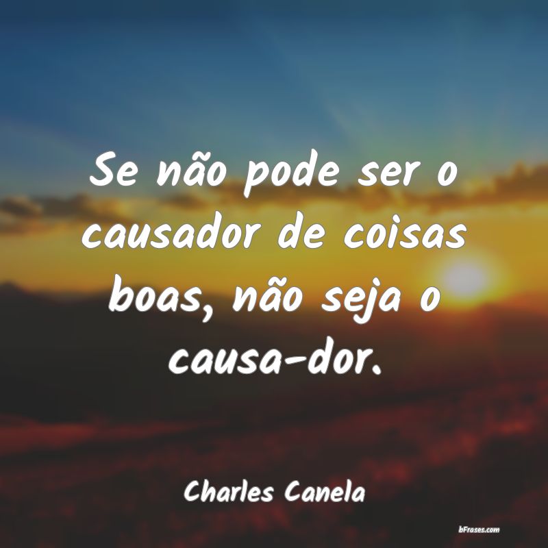 Frases de Charles Canela