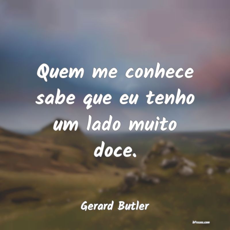 Frases de Gerard Butler