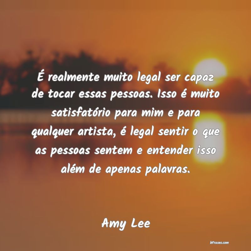 Frases de Amy Lee