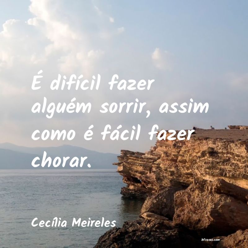 Frases de Cecília Meireles