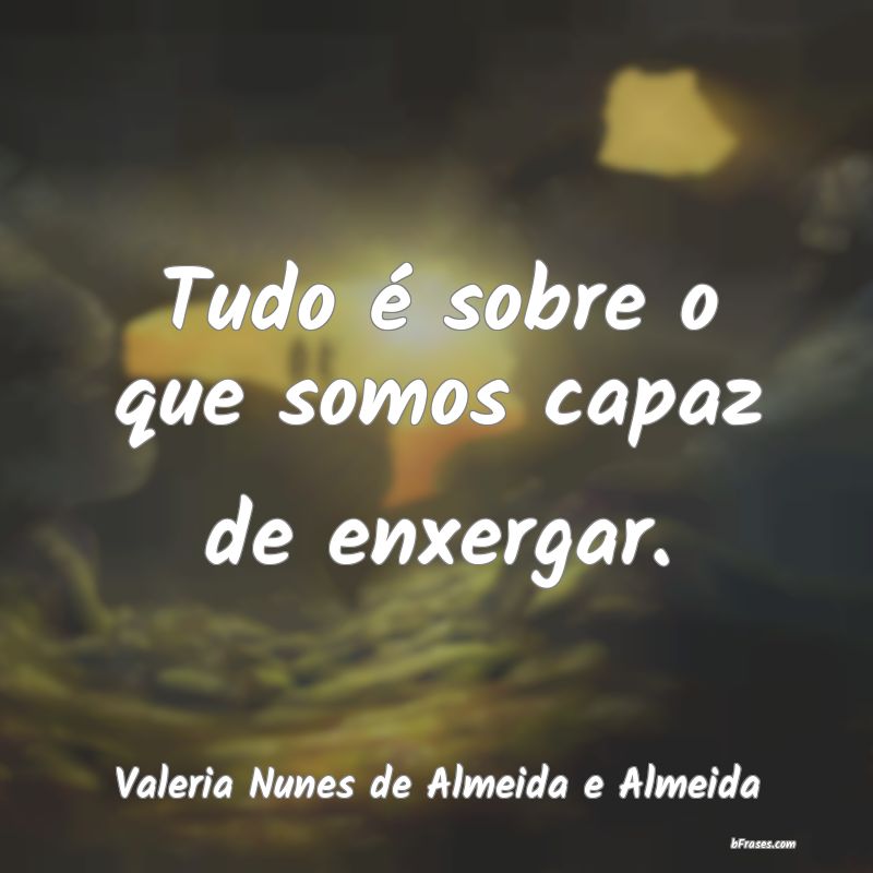 Frases de Valeria Nunes de Almeida e Almeida