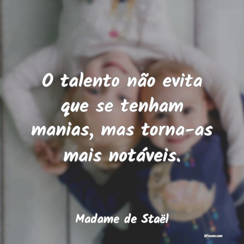 Frases de Madame de Staël