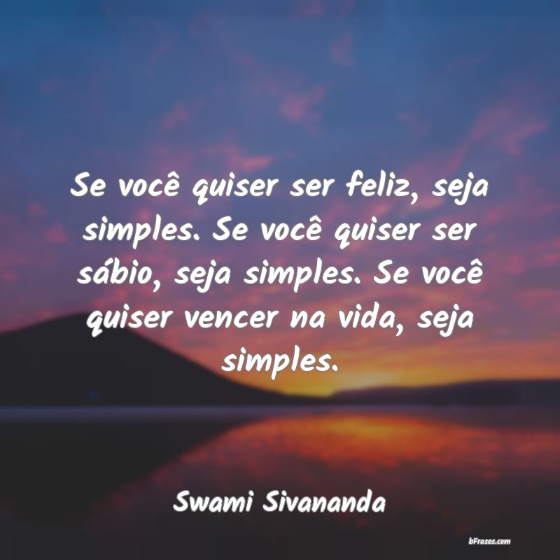 Frases de Swami Sivananda