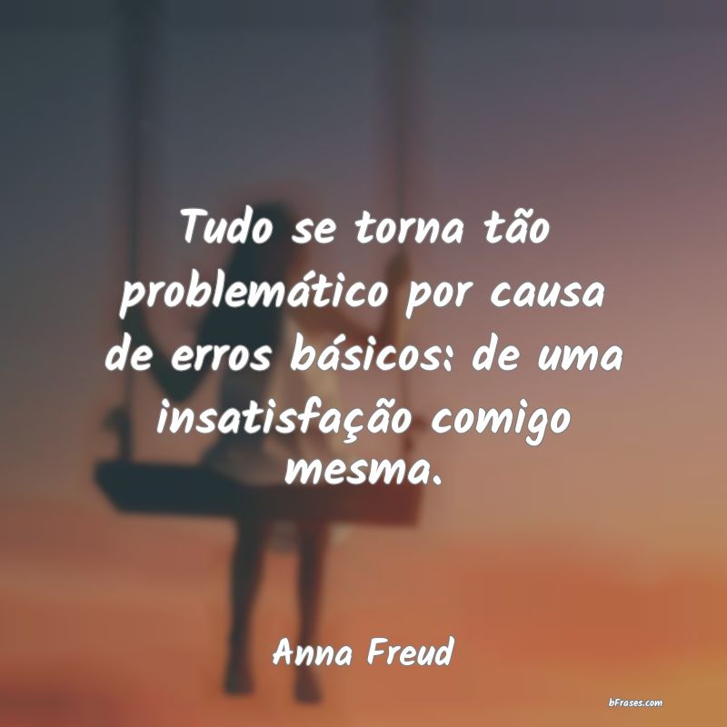 Frases de Anna Freud