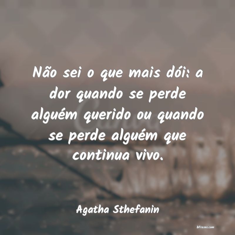 Frases de Agatha Sthefanin