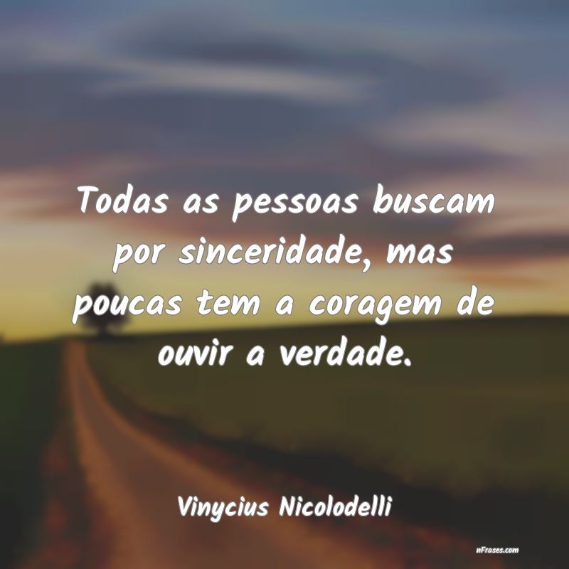 Frases de Vinycius Nicolodelli