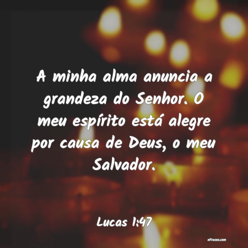 Frases de Lucas 1:47