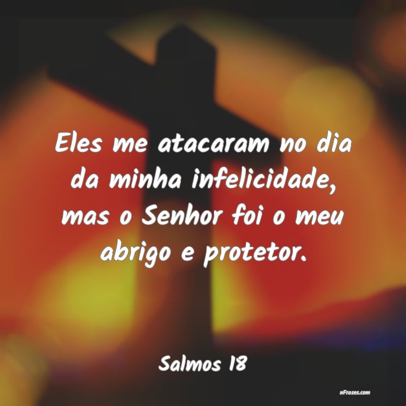 Frases de Salmos 18