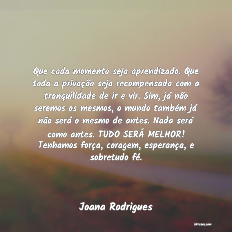 Frases de Joana Rodrigues